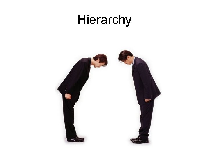 Hierarchy 