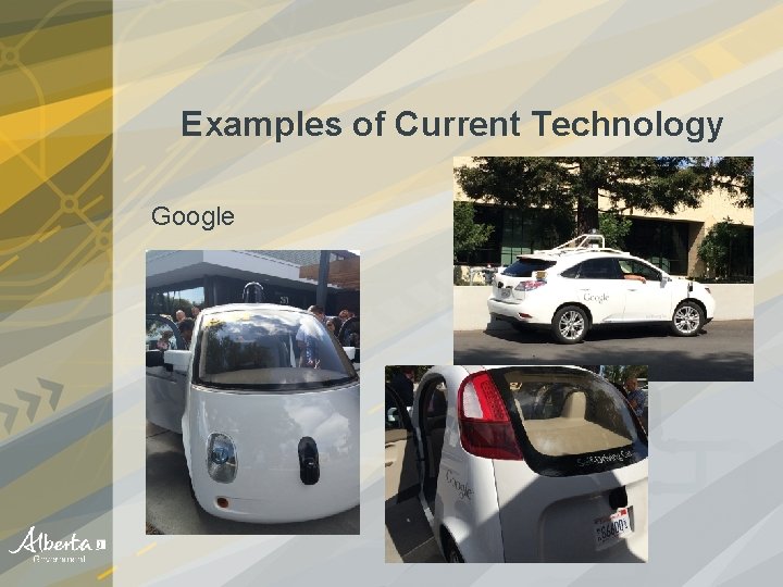 Examples of Current Technology Google 