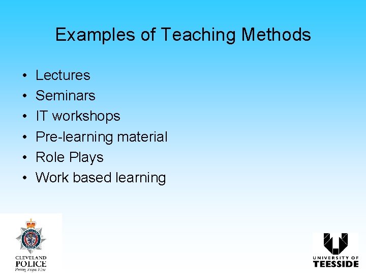 Learning Partnerships The key to Skilled Workforces Liz