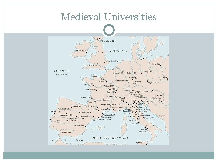 Medieval Universities 