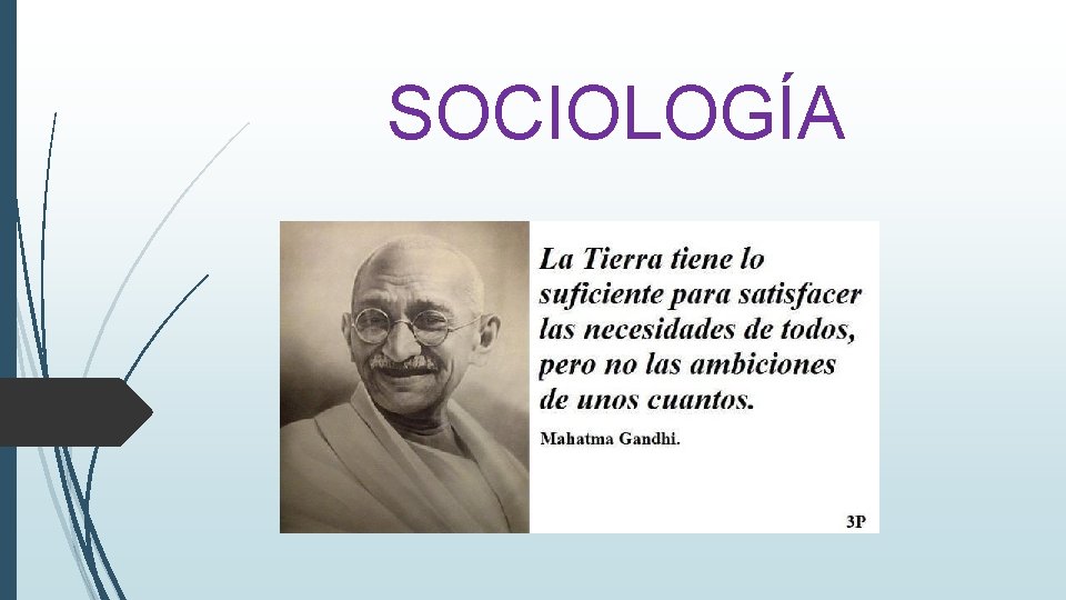 SOCIOLOGÍA 