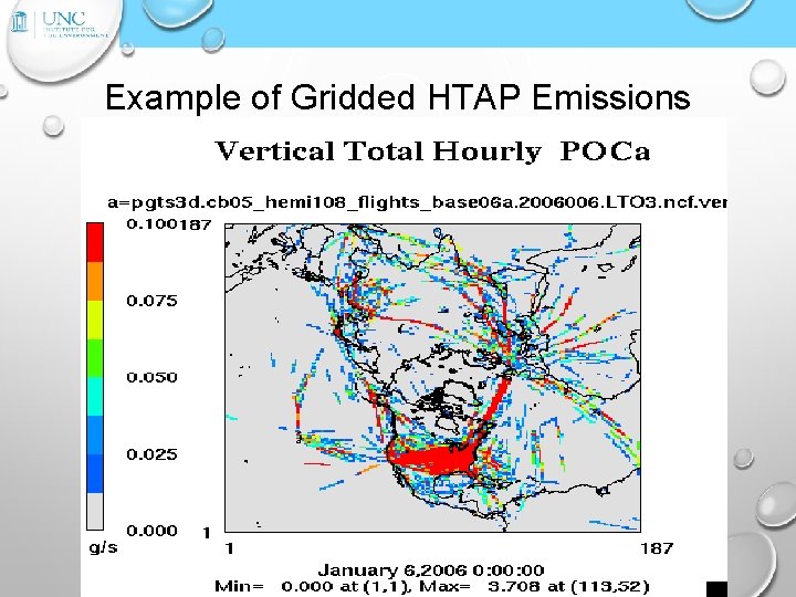 Example of Gridded HTAP Emissions 