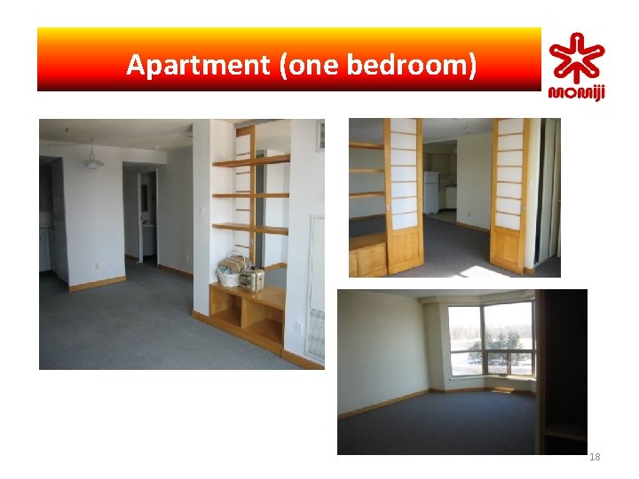 Apartment (one bedroom) 18 Apartment (one bedroom) 18