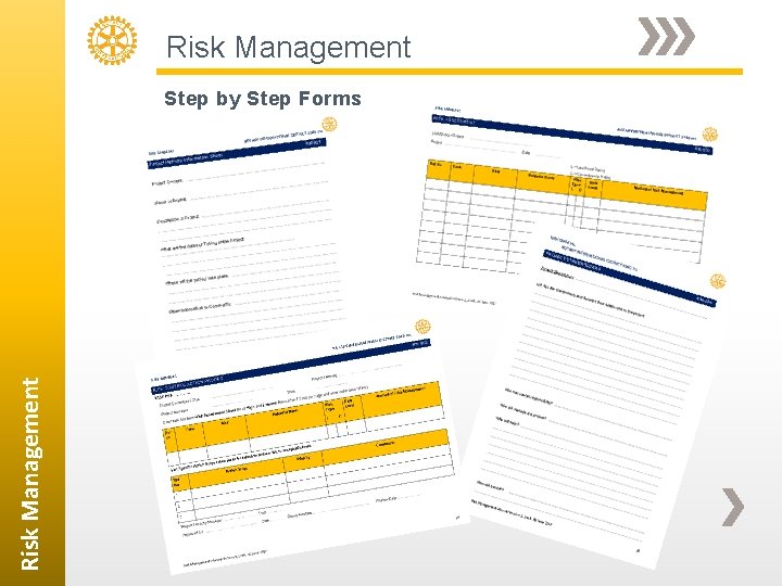 Risk Management Step by Step Forms 