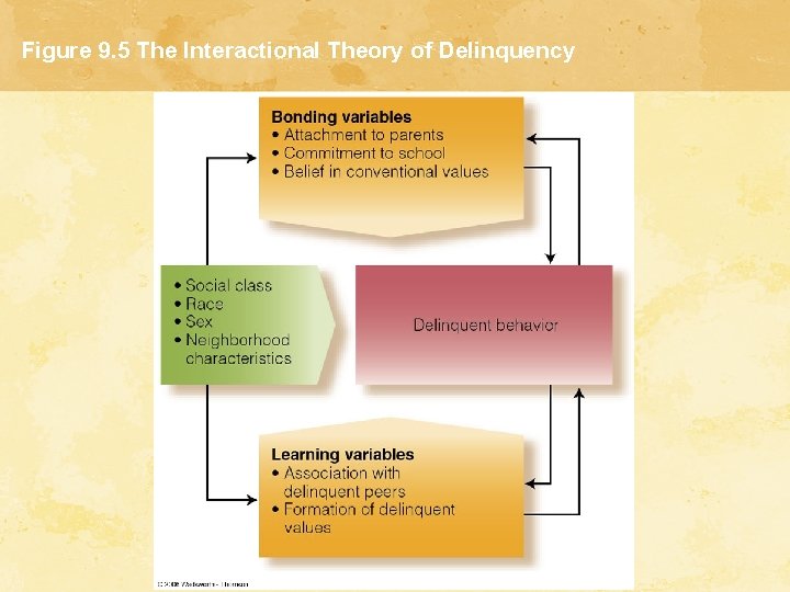 Figure 9. 5 The Interactional Theory of Delinquency 