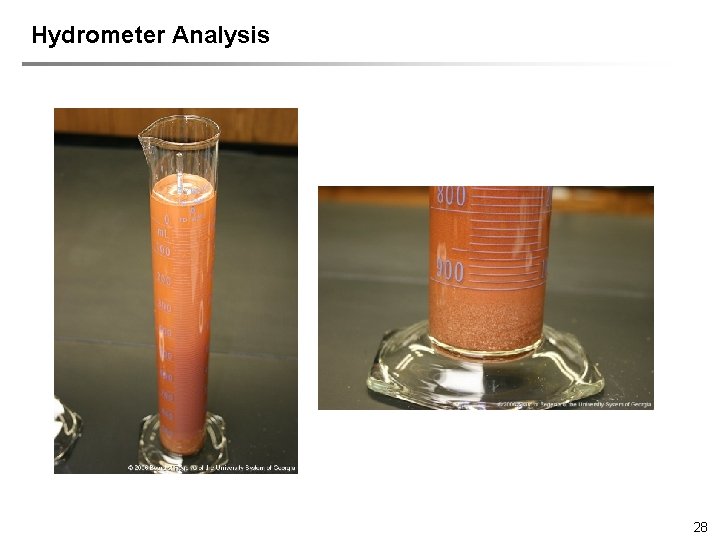 Hydrometer Analysis 28 