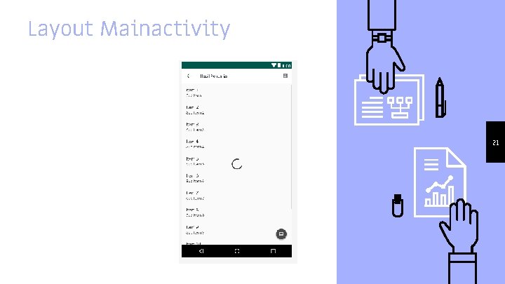 Layout Mainactivity 21 