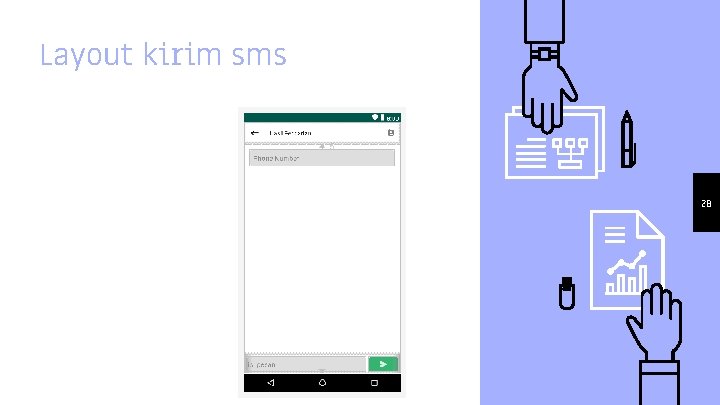 Layout kirim sms 28 