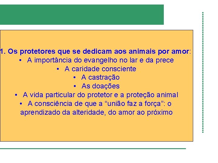 1. Os protetores que se dedicam aos animais por amor: • A importância do