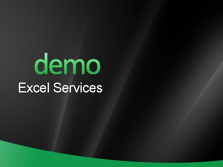 Excel Services 