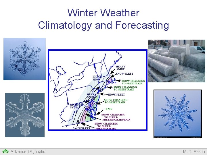Winter Weather Climatology and Forecasting Advanced Synoptic M. D. Eastin Winter Weather Climatology and Forecasting Advanced Synoptic M. D. Eastin