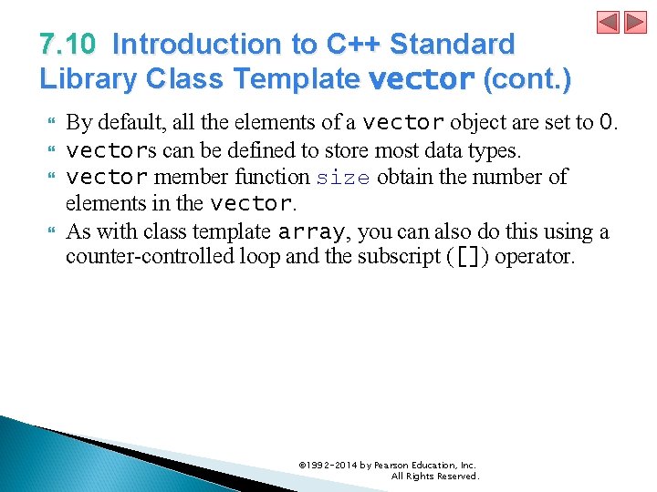Chapter 7 Class Templates Array And Vector Catching