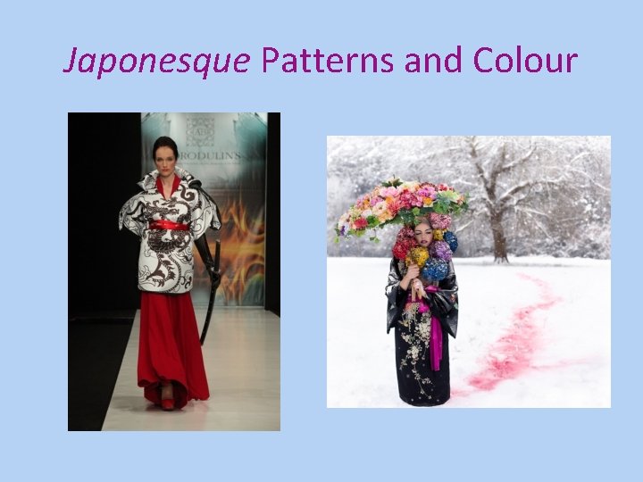 Japonesque Patterns and Colour 