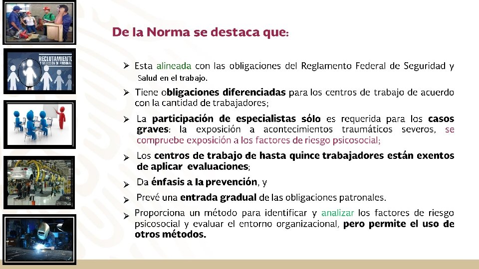 Salud en el trabajo. ramirez. consultores@hotmail. com Salud en el trabajo. ramirez. consultores@hotmail. com