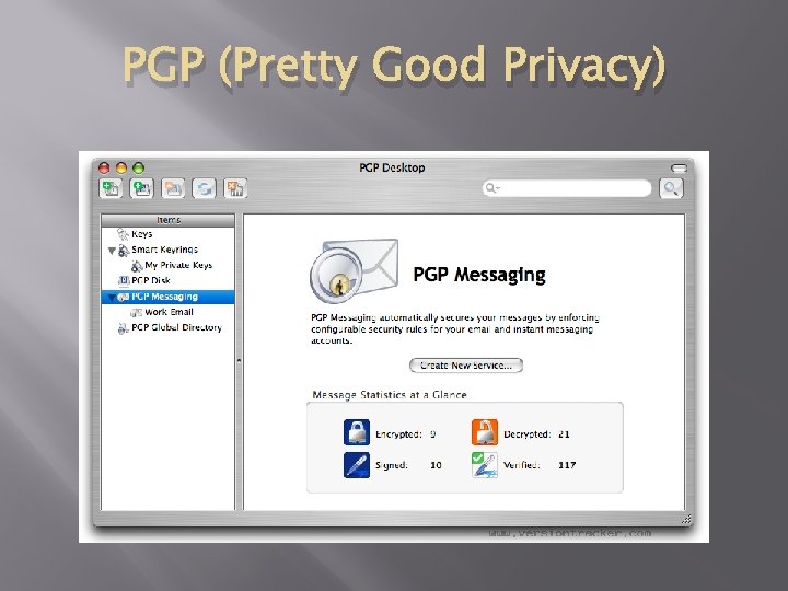 PGP (Pretty Good Privacy) 