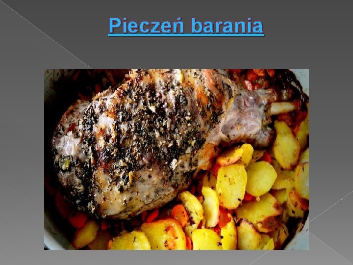 Pieczeń barania 