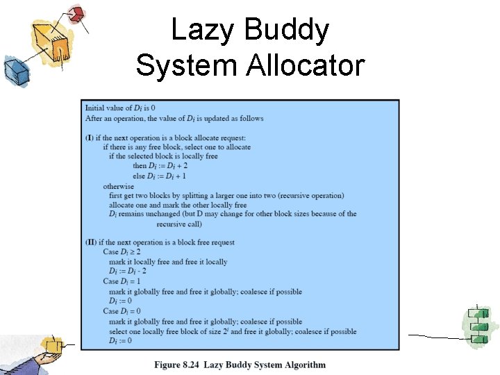 Lazy Buddy System Allocator 