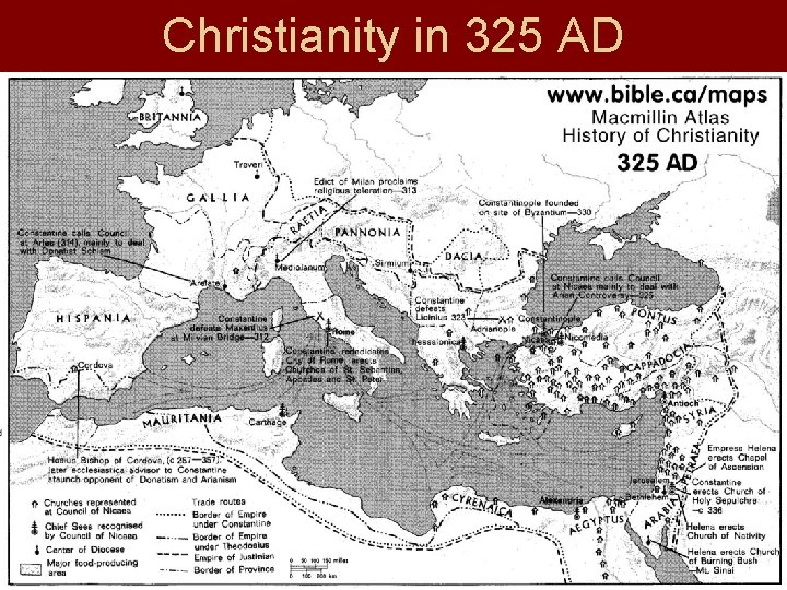 Christianity in 325 AD 
