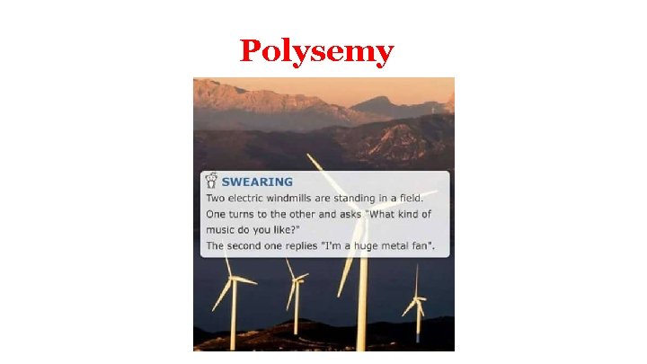 Polysemy 