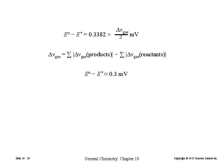 Eº − E* ∆vgas = 0. 3382 × z m. V ∆vgas = ∑