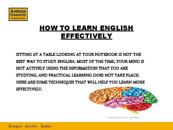 HOW TO LEARN ENGLISH EFFECTIVELY SITTING AT A TABLE LOOKING AT YOUR NOTEBOOK IS