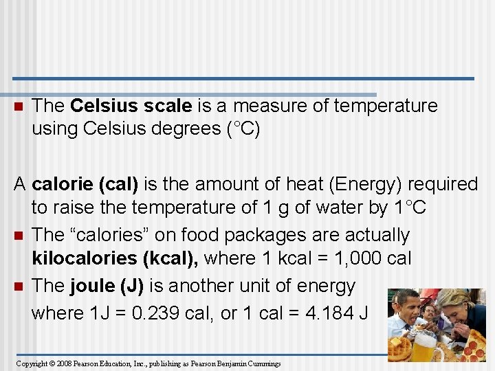 n The Celsius scale is a measure of temperature using Celsius degrees (°C) A