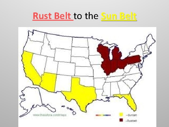 Rust Belt to the Sun Belt 