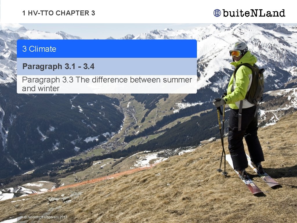 1 HV-TTO CHAPTER 3 3 Climate Paragraph 3. 1 - 3. 4 Paragraph 3. 1 HV-TTO CHAPTER 3 3 Climate Paragraph 3. 1 - 3. 4 Paragraph 3.
