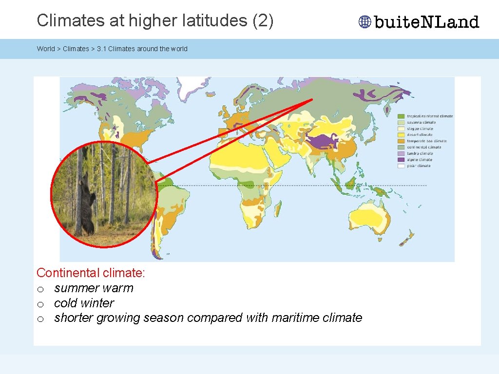 Climates at higher latitudes (2) World > Climates > 3. 1 Climates around the Climates at higher latitudes (2) World > Climates > 3. 1 Climates around the