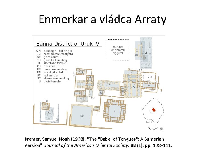 Enmerkar a vládca Arraty Kramer, Samuel Noah (1968). "The "Babel of Tongues": A Sumerian Enmerkar a vládca Arraty Kramer, Samuel Noah (1968). "The "Babel of Tongues": A Sumerian
