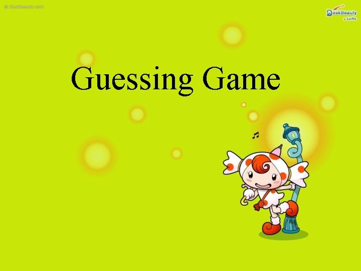 Guessing Game 