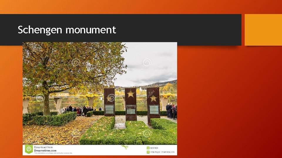 Schengen monument Schengen monument