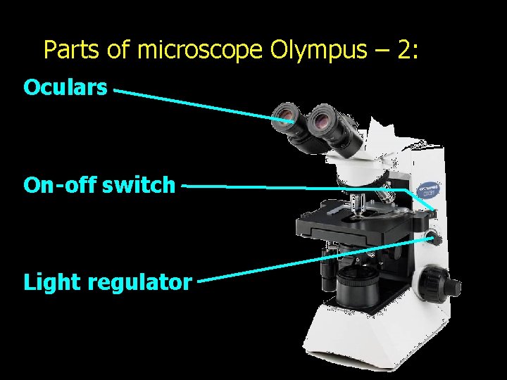 Microscope Omit How to work with Olympus and Leica microscopes