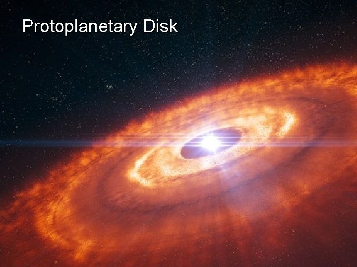 Protoplanetary Disk 