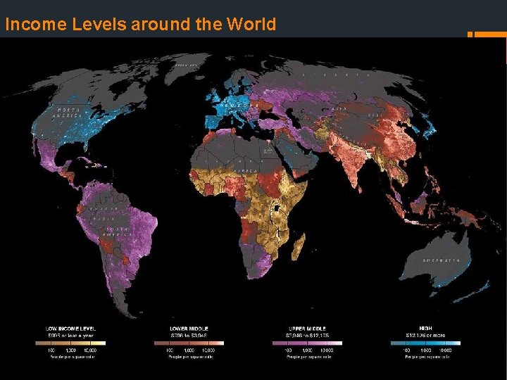 Income Levels around the World 