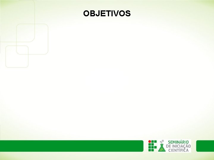 OBJETIVOS 