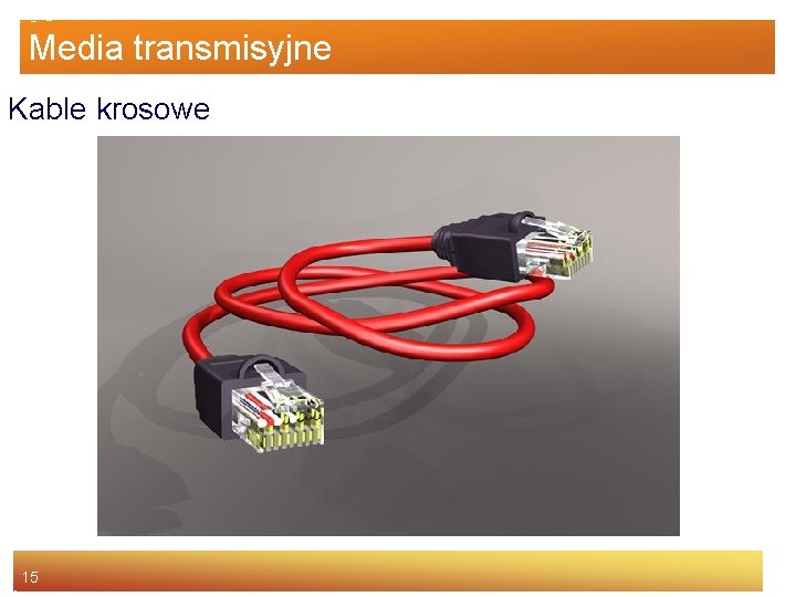 Media transmisyjne Kable krosowe 15 