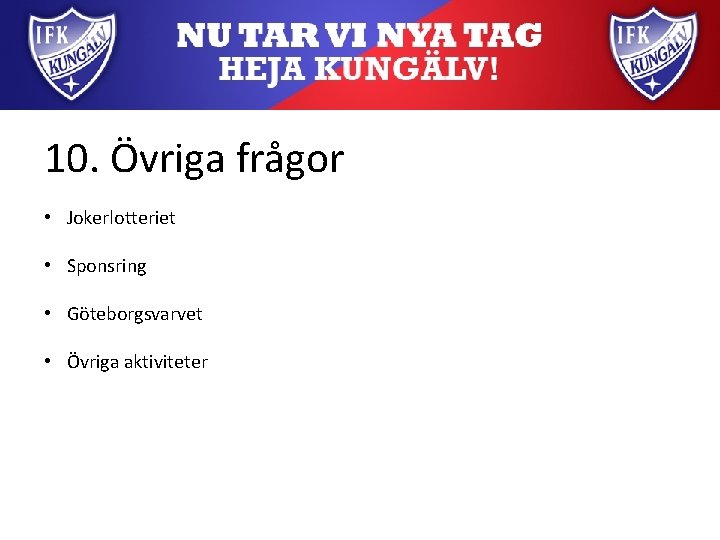Frldramte IFK Kunglv P 11 Agenda 1 2
