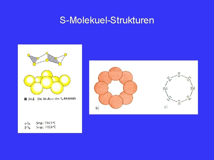 S-Molekuel-Strukturen 