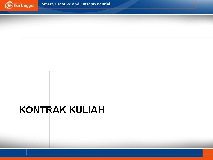 KONTRAK KULIAH 