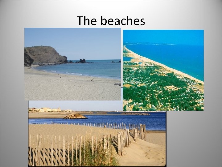 The beaches 