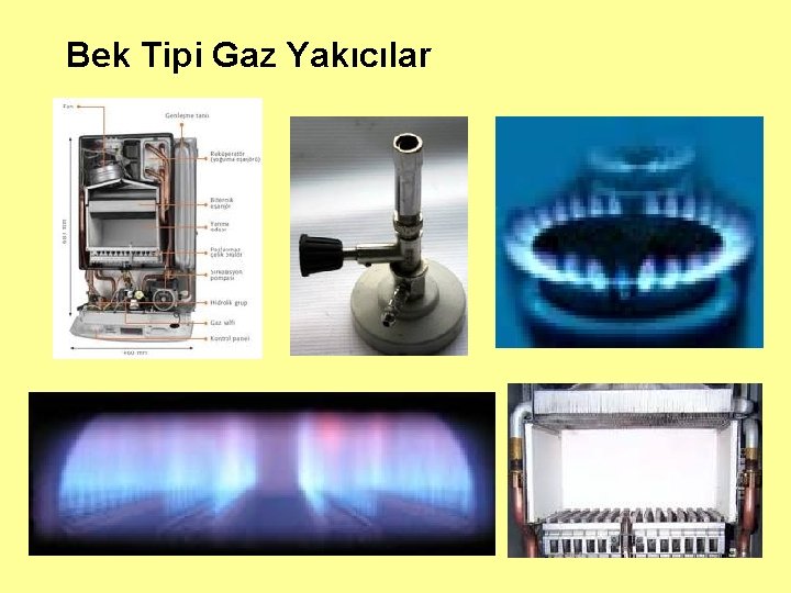 Bek Tipi Gaz Yakıcılar 