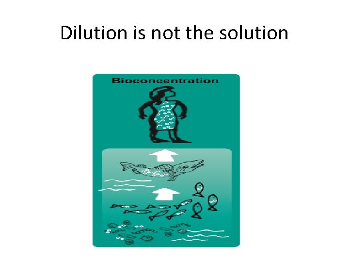 Dilution is not the solution 