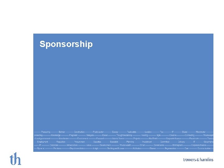 Sponsorship 