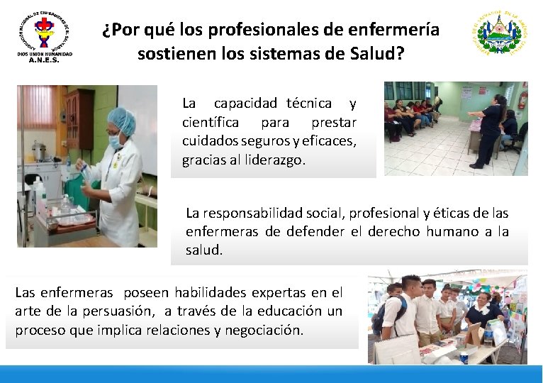 ¿Por qué los profesionales de enfermería sostienen los sistemas de Salud? La capacidad técnica