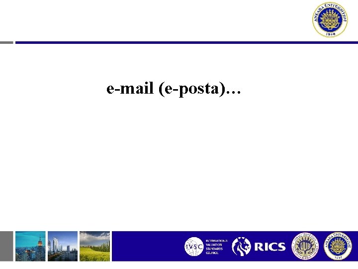 e-mail (e-posta)… 