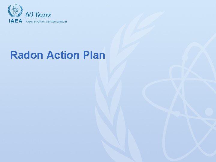 Radon Action Plan 