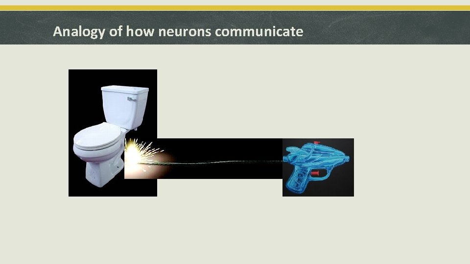 Analogy of how neurons communicate 