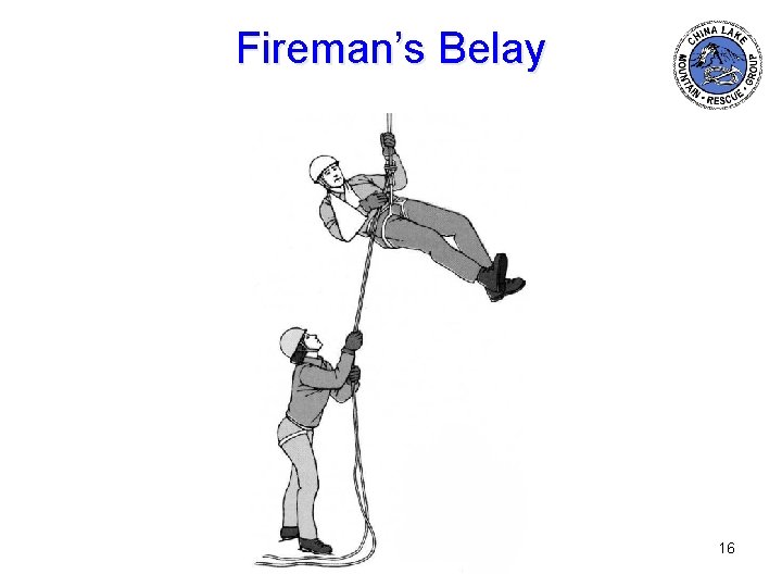 Fireman’s Belay 16 