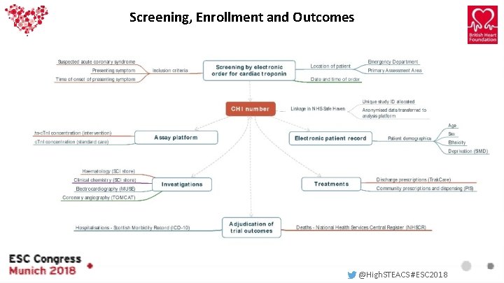 Screening, Enrollment and Outcomes @High. STEACS #ESC 2018 Screening, Enrollment and Outcomes @High. STEACS #ESC 2018